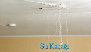 tavan da su kaçağı